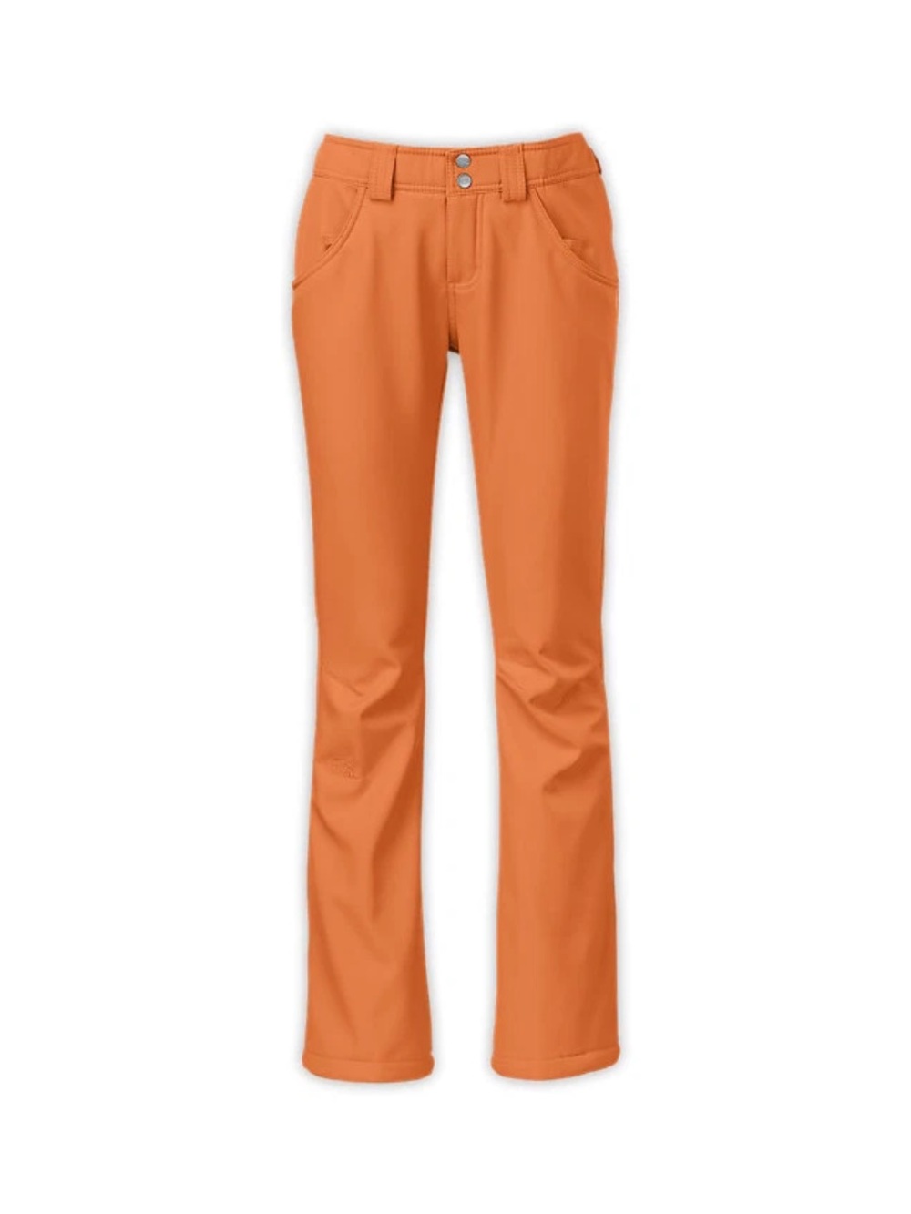 The North Face Women's insulated ski snowboard Pants in Orange XS